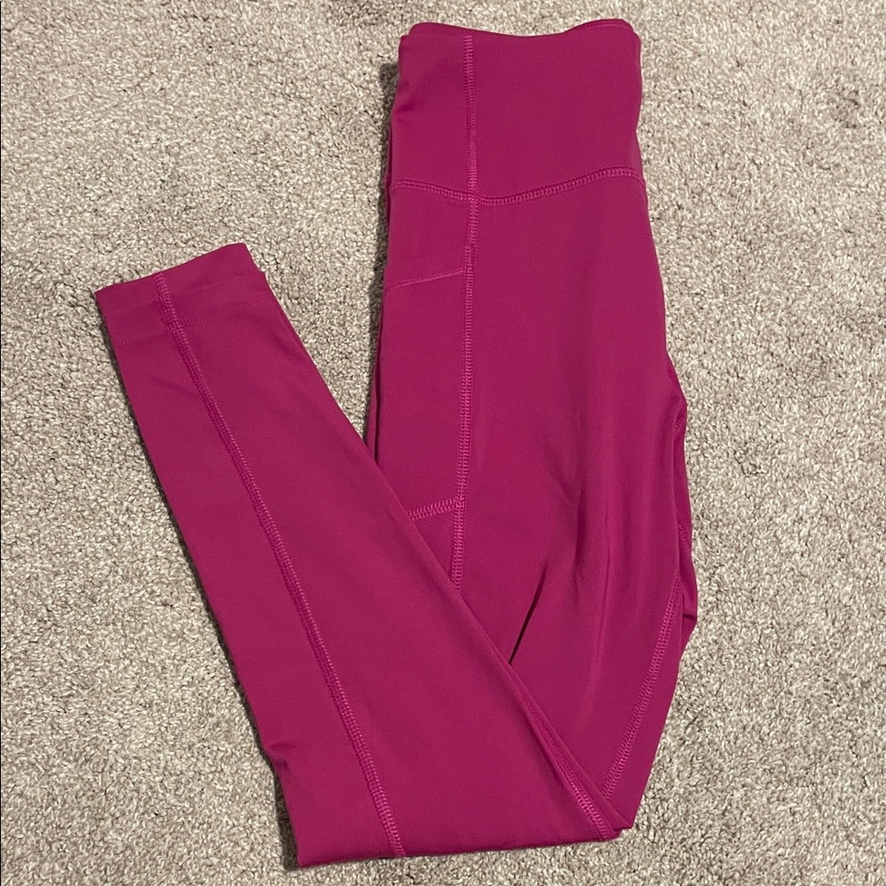 Calvin Klein Performance Fuchsia High-Waisted Leggings Womens size Small